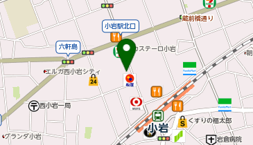 マルハン 小岩パチンコ館の地図画像