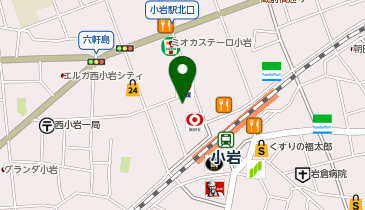 マルハン 小岩スロット館の地図画像