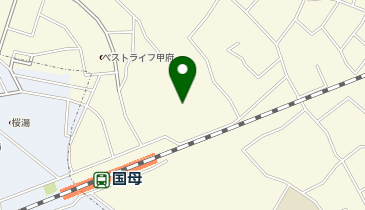 マルハン 甲府店の地図画像