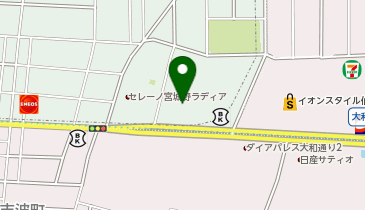 マルハン 仙台卸町店の地図画像