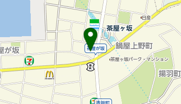 マルハン 茶屋が坂店の地図画像