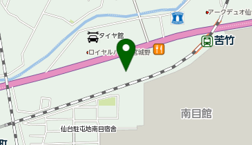 マルハン 仙台苦竹店の地図画像