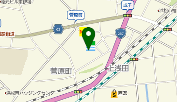 マルハン 浜松中央店の地図画像