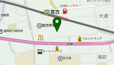 マルハン 宮古店の地図画像