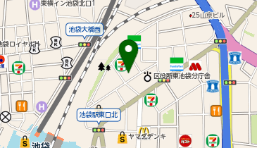 マルハン 池袋店の地図画像