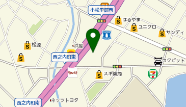 マルハン 岸和田店の地図画像
