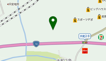 マルハン 岩見沢店の地図画像