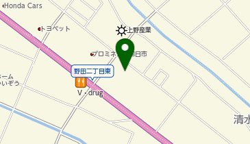 マルハン 四日市北店の地図画像