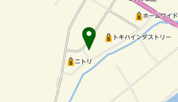 ユニクロ トキハインダストリー店の地図画像