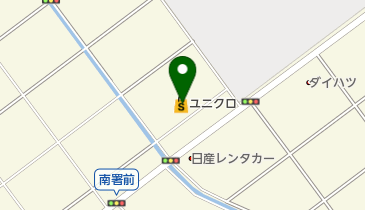 ユニクロ 静岡SBS通り店の地図画像