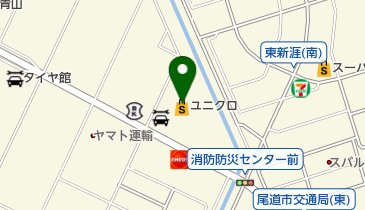 ユニクロ 東尾道店の地図画像