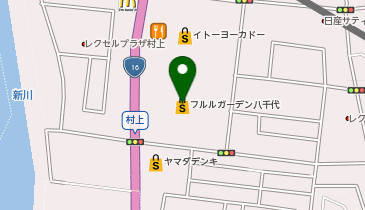 ユニクロ フルルガーデン八千代店の地図画像