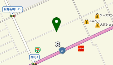 ユニクロ 苫小牧店の地図画像