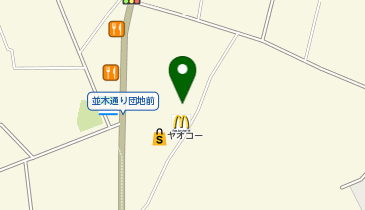 ユニクロ 所沢北原店の地図画像