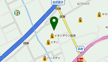 ユニクロ イオンタウン姶良店の地図画像