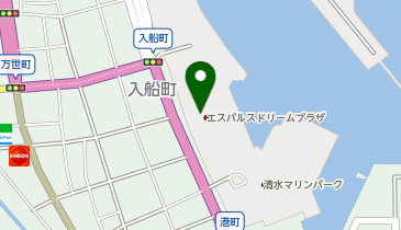 ユニクロ エスパルスドリームプラザ店の地図画像