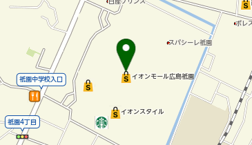 ユニクロ イオンモール広島祇園店の地図画像