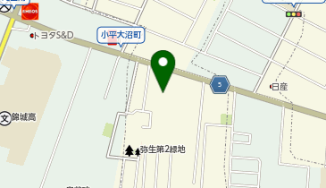 ユニクロ 小平新青梅街道店の地図画像