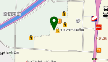 ユニクロ イオンモール四條畷店(1階 新区画)の地図画像