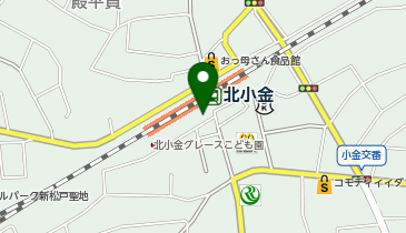 日高屋 北小金店の地図画像