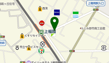 日高屋 上福岡店の地図画像