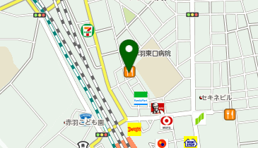 来来軒 赤羽店の地図画像