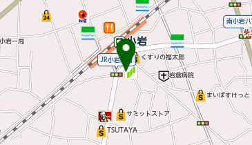 日高屋 小岩南口店の地図画像