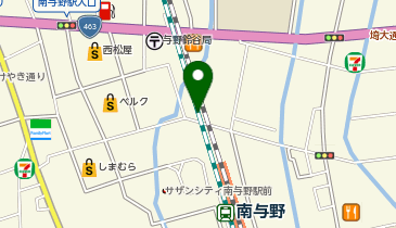 日高屋 南与野店の地図画像