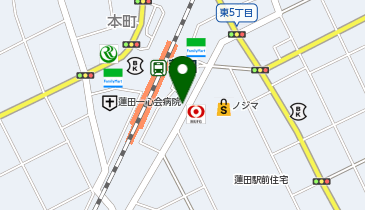 日高屋 蓮田東口店の地図画像