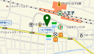 日高屋 八王子南口店の地図画像