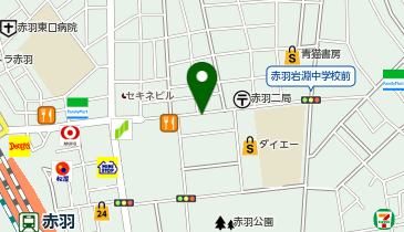日高屋 赤羽スズラン通店の地図画像
