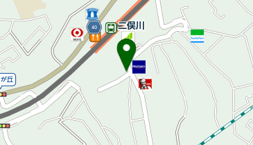日高屋 二俣川南口店の地図画像