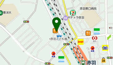 日高屋 赤羽西口店の地図画像