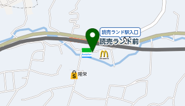 日高屋 読売ランド前駅南口店の地図画像