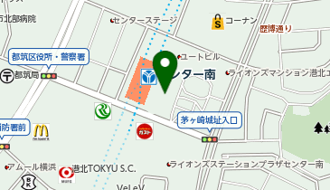 日高屋 センター南駅前店の地図画像
