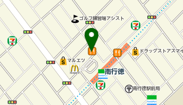 日高屋 南行徳北口店の地図画像