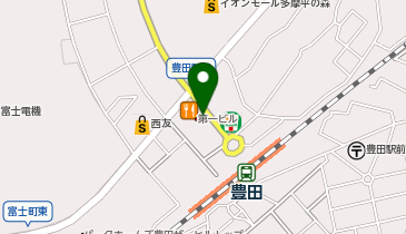 日高屋 豊田北口店の地図画像