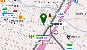 日高屋 京急蒲田駅前店の地図画像