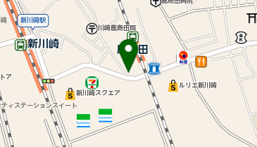 日高屋 鹿島田店の地図画像
