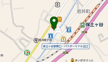 日高屋 保土ケ谷西口店の地図画像