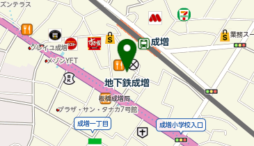 焼鳥日高 成増南口店の地図画像