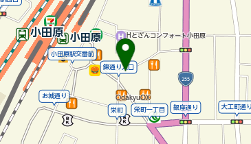 焼鳥日高 小田原店の地図画像