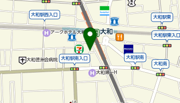 焼鳥日高 小田急マルシェ大和店の地図画像