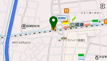 焼鳥日高 綾瀬西口店の地図画像
