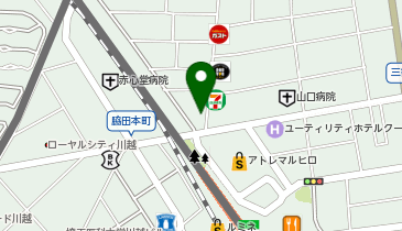 焼鳥日高 川越クレアモール店の地図画像