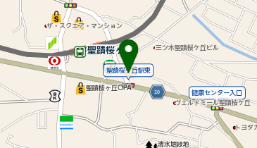 日高屋 聖蹟桜ケ丘東口店の地図画像