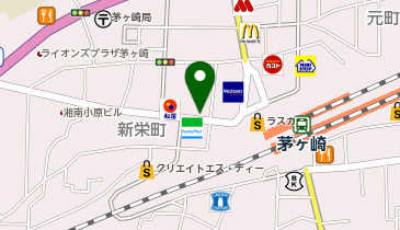 日高屋 茅ケ崎北口店の地図画像