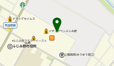 日高屋 イオンタウンふじみ野店の地図画像