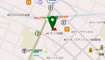 日高屋 船堀南口店の地図画像