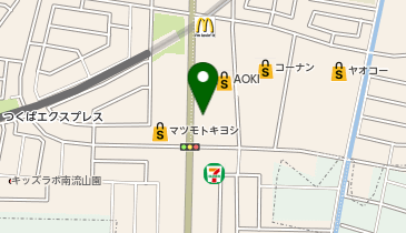 日高屋 南流山店の地図画像